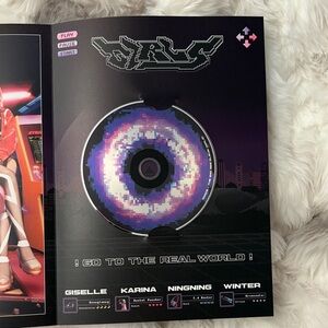 Aespa the 2nd mini album “Girls” Colorful Pixel Art CD